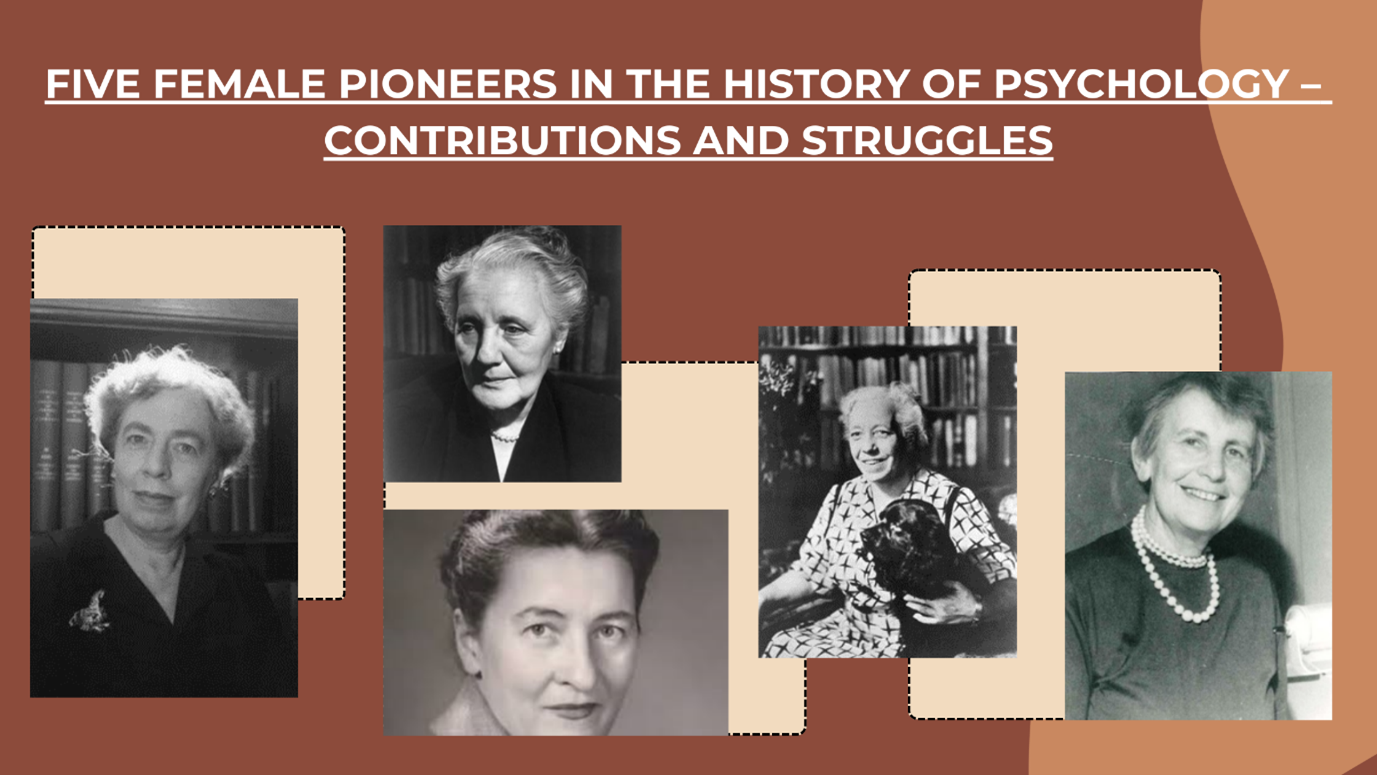 Five Female Pioneers In The History Of Psychology Contributions And